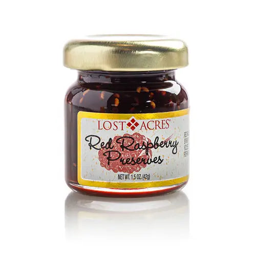 Jar of Red Raspberry Preserves
